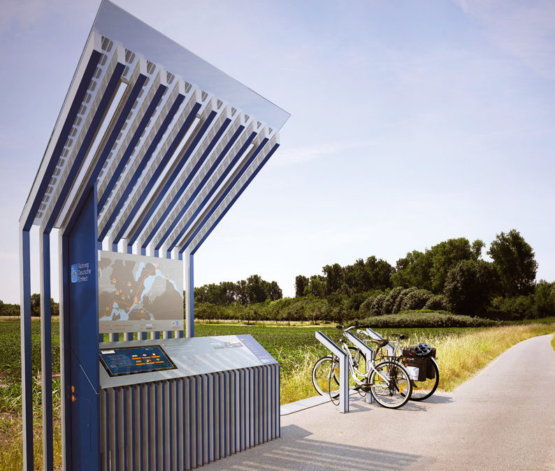 Erste Radstätten am „Radweg Deutsche Einheit“