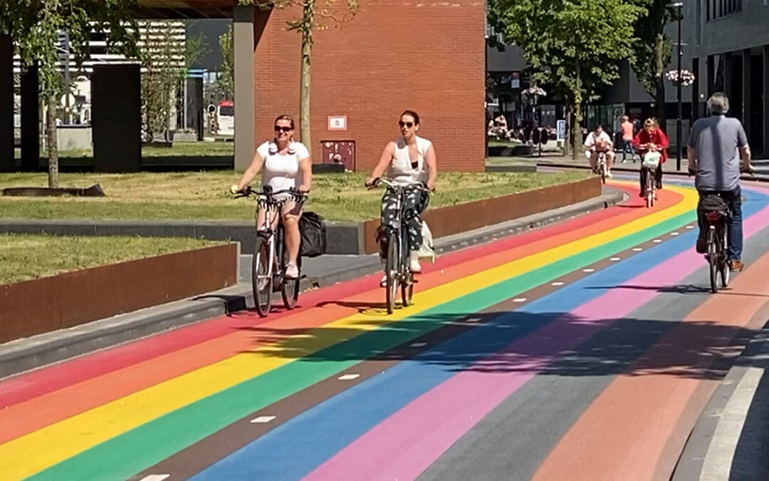 Je besser die Infrastruktur, desto länger die Strecken mit dem Rad